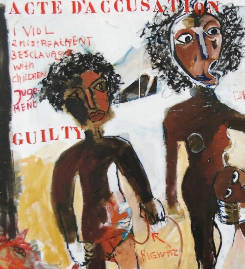 John Lie A Fo, Acte d'accusation, 2016 detail 1