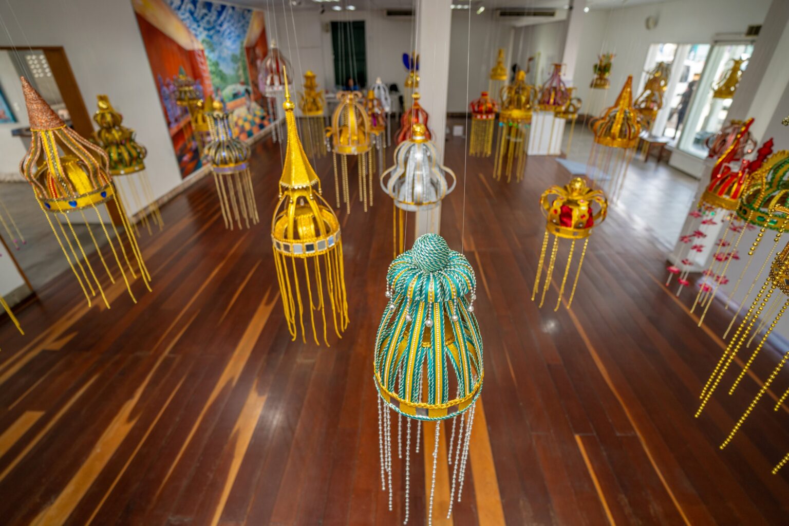 Readytex Art Gallery installation